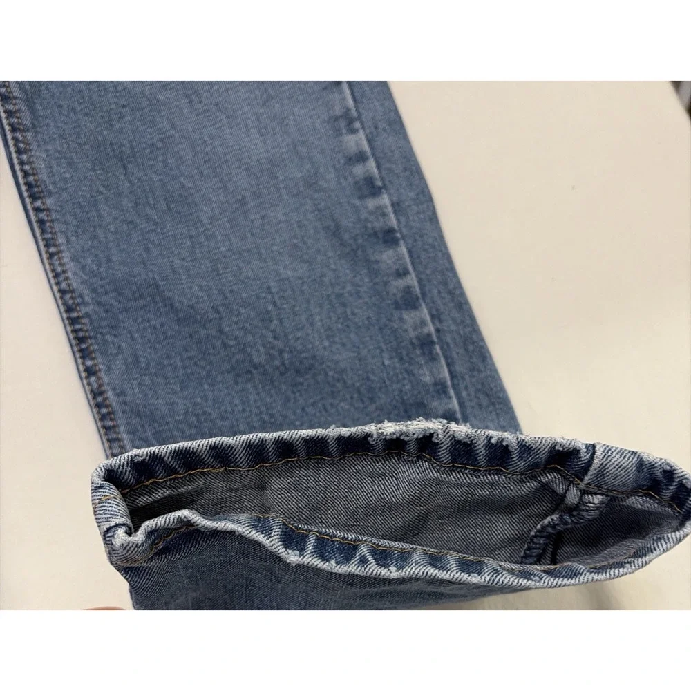 Levis Premium 541 Athletic Taper Jeans Mens 30x30 Medium Wash Blue Stretch Denim